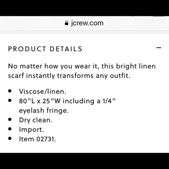 J. Crew Punk Floral Scarf Printed Linen Green - Picture 5 of 5